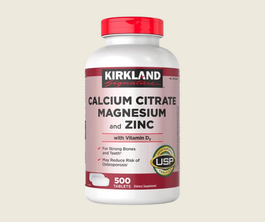 Calcium, Citrate Magnesium and Zinc