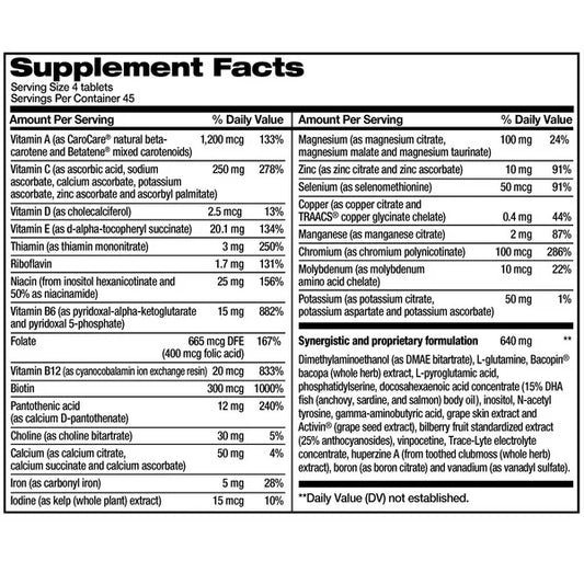 Focus Factor - 180 tabletas